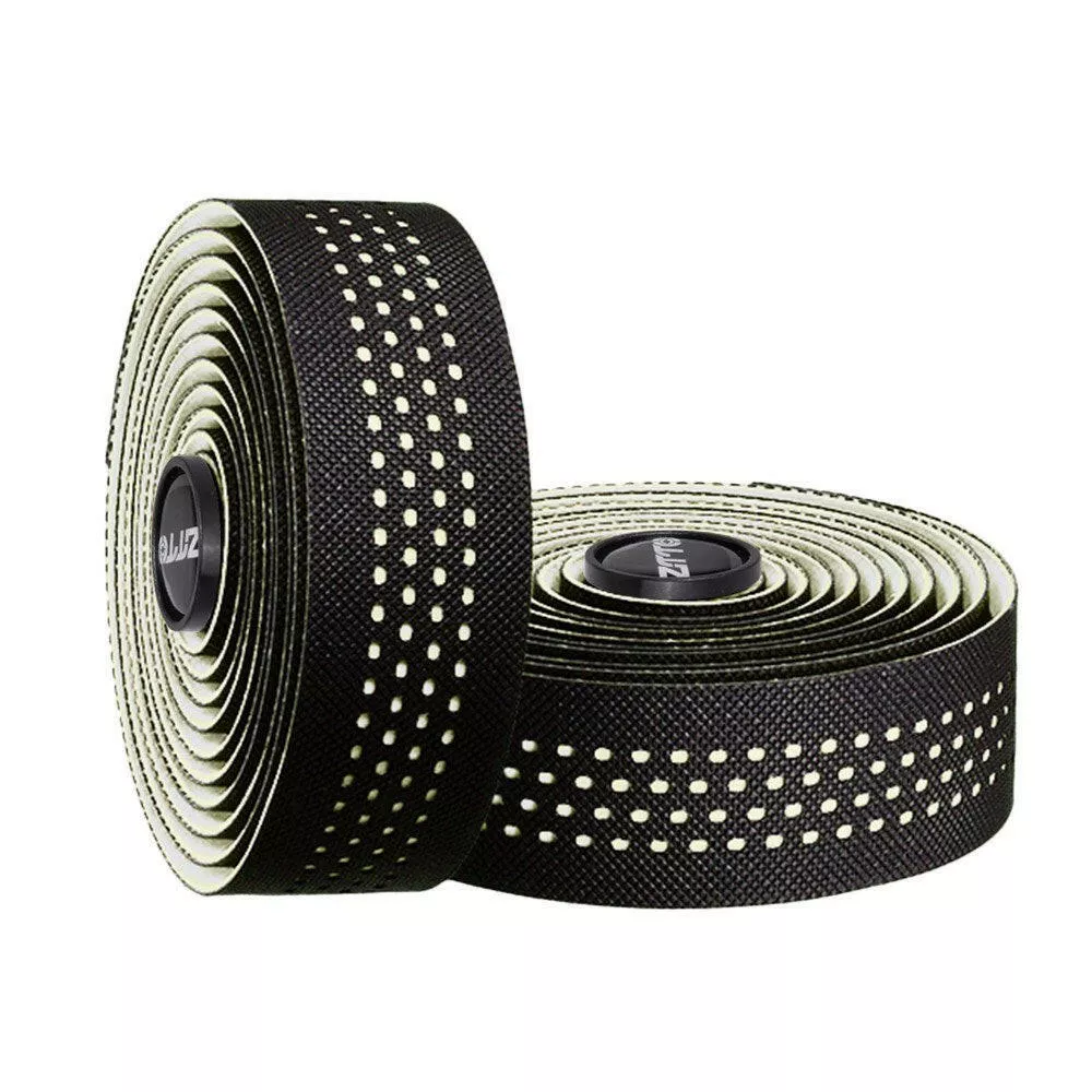 ZTTO Soft Breathable Road Bike Bicycle Handlebar Tape Cork EVA PU Bar Tape Professional Cycling Damping Anti-Vibration Wrap With 2 Bar Plug