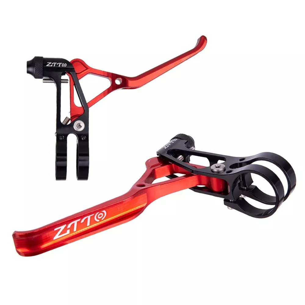 ZTTO VSJQ 2Pcs Bicycle Brake Lever V-Brake Handlebar Aluminium Alloy Bike Brake Handle