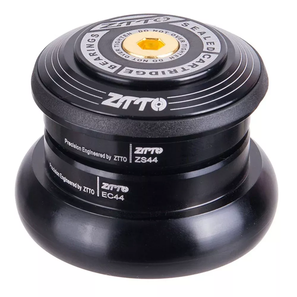 ZTTO ZS44 4444T Bike Headset Straight Tube Frame to Tapered Tube Fork Bicycle Headset