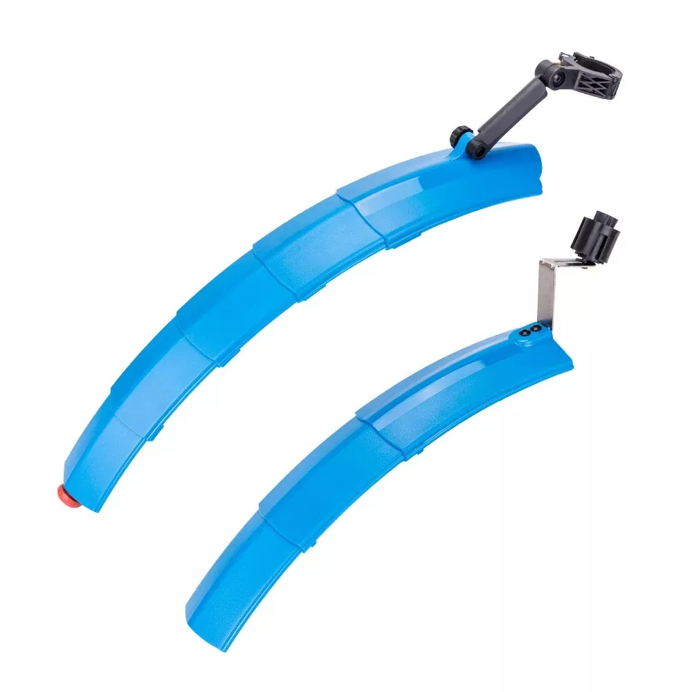 ZTTO ZT03 2Pcs Bike Fender Set Front+Rear Bike Mud Guard with Tail Light (with Installation Accessory)